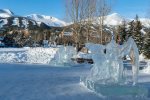 Ice sculptures in Breckenridge